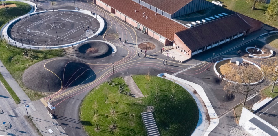 Climate Adaptation Kokkedal Urban Playground by Schonherr