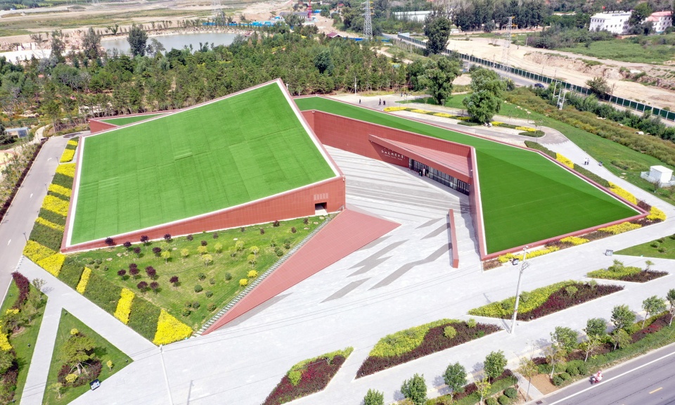 hongshan ehibition center by hzyly