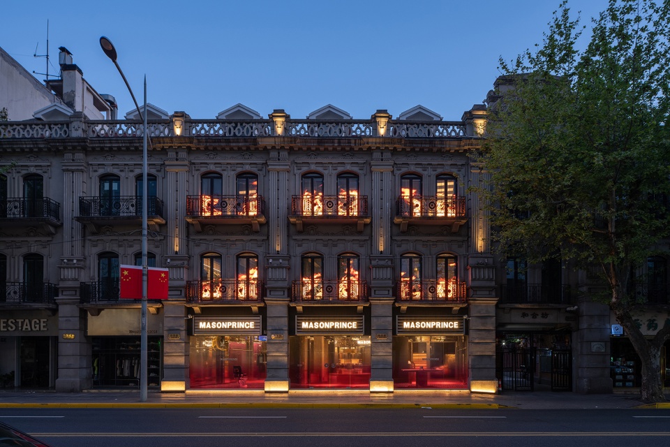 masonprince shanghai flagship store by tomo design