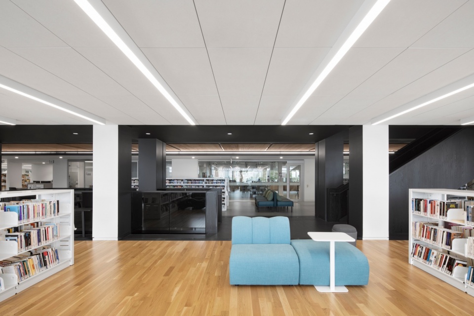 Expansion of the T A St Germain Library by ACDF Architecture