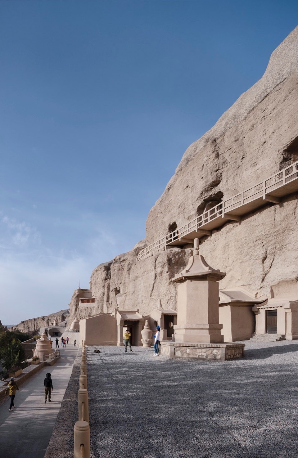Gansu Guazhou Yulin Grottoes Visitor Reception Center by 9 Town Design Studio for Urban Architecture