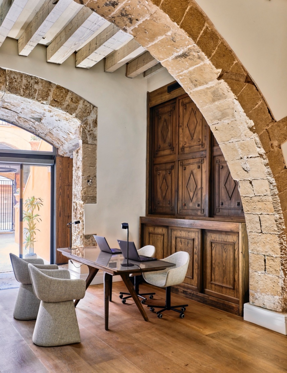 Interiors For Posada Terra Santa by Rockwell Group