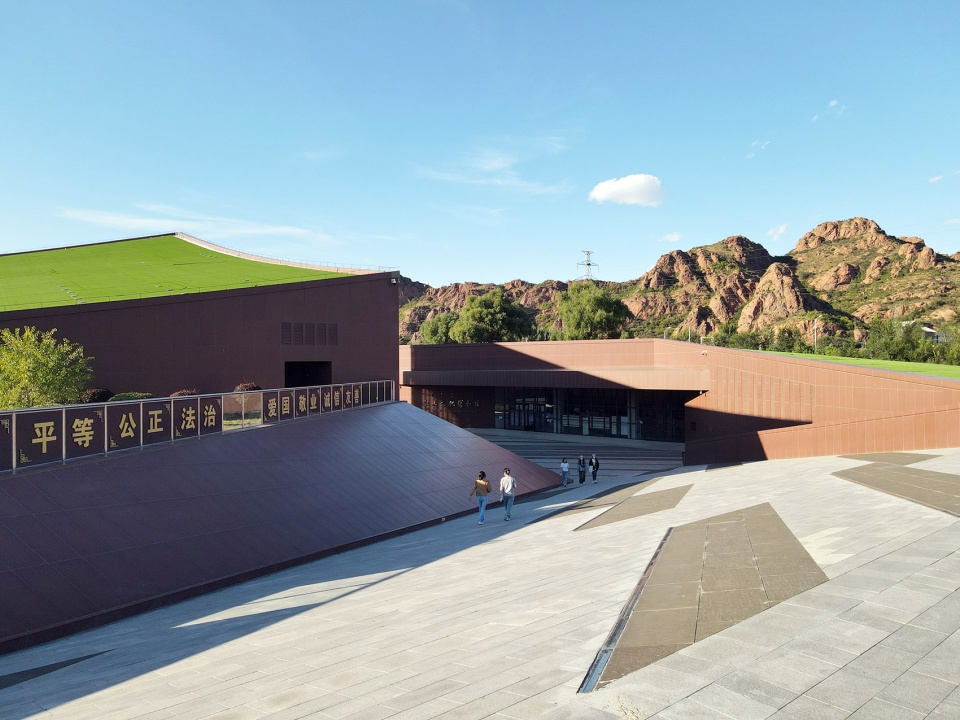hongshan ehibition center by hzyly