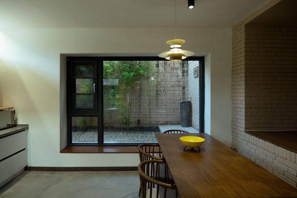 House between the walls