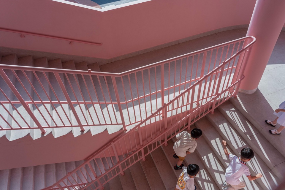 sky castle kindergarten by soft build architects