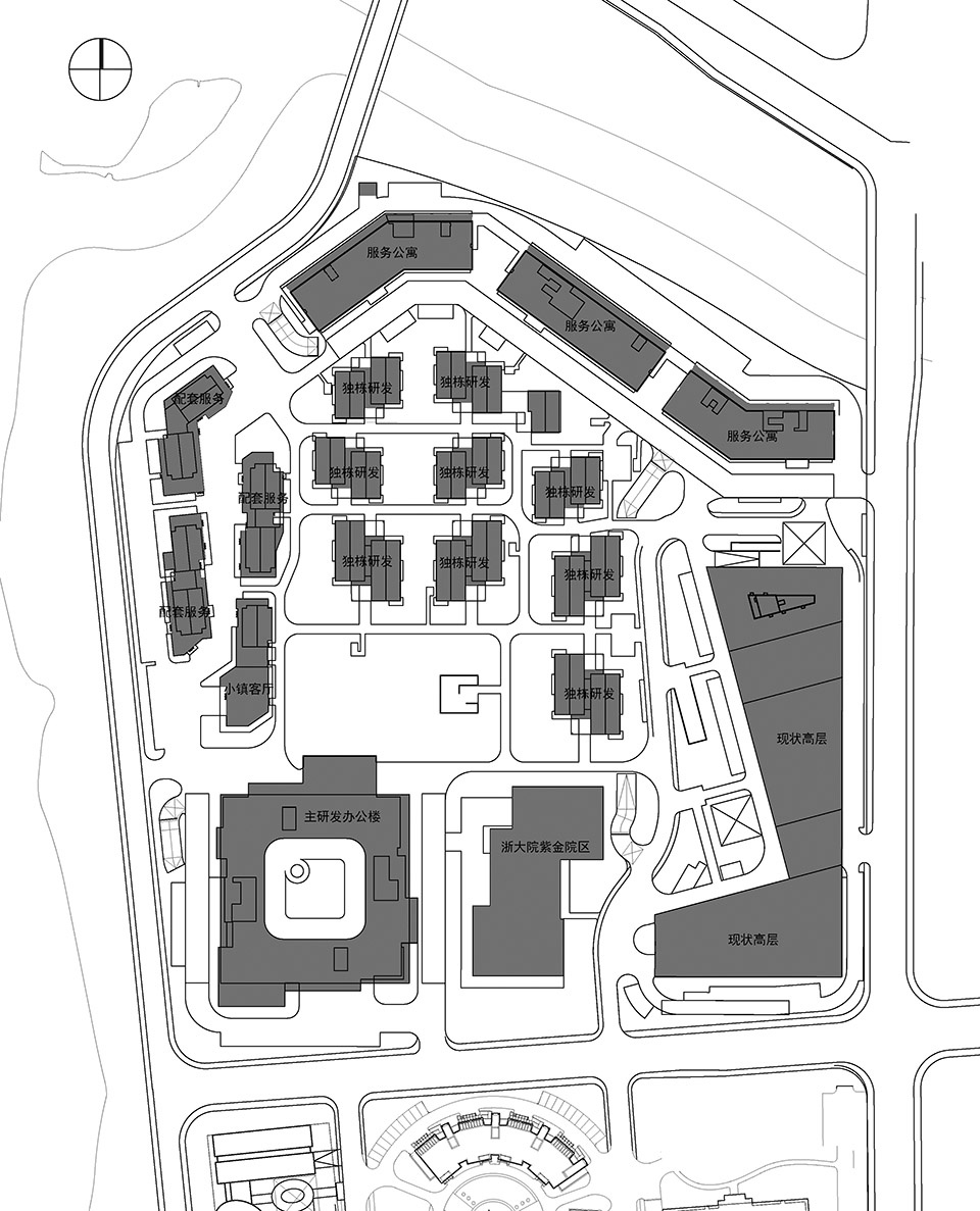 总图©UAD zju zitown by uad