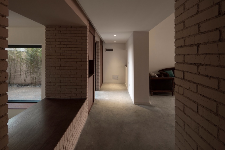 House between the walls