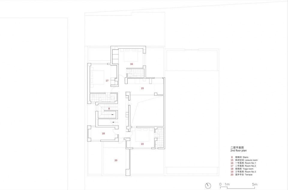 House between the walls