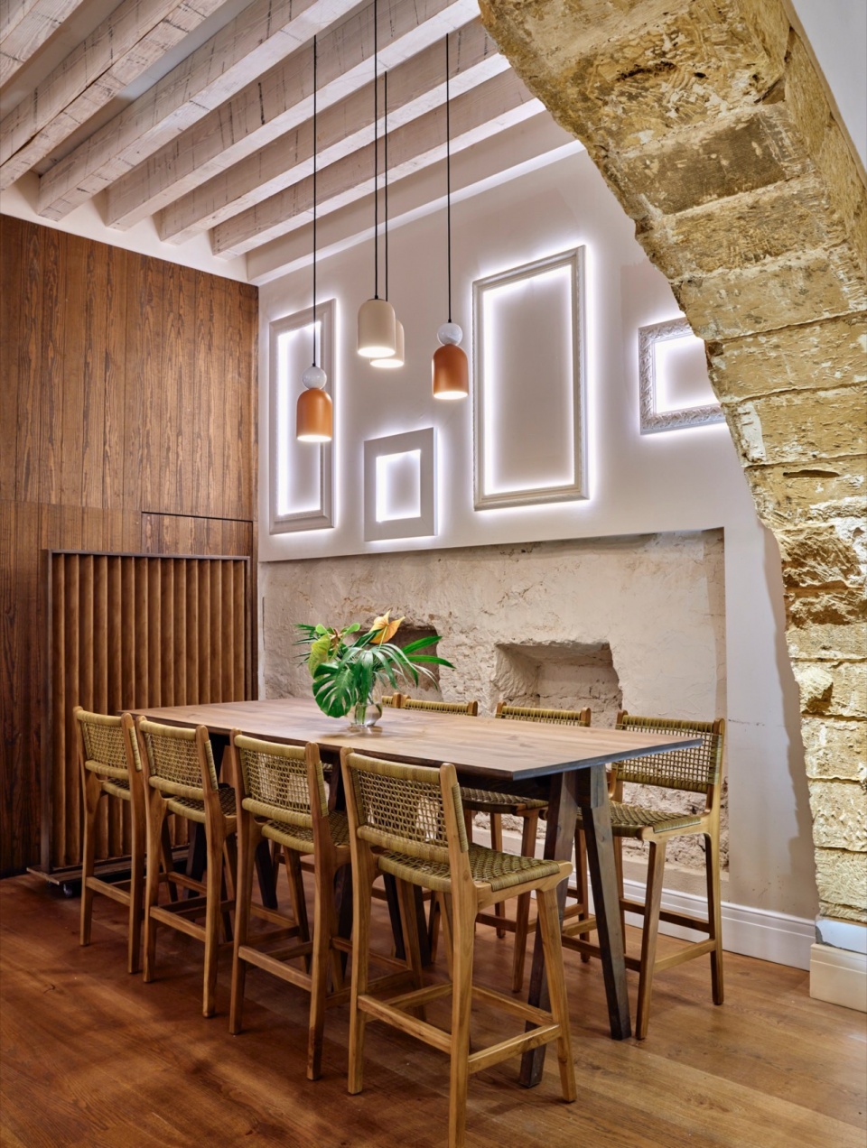 Interiors For Posada Terra Santa by Rockwell Group