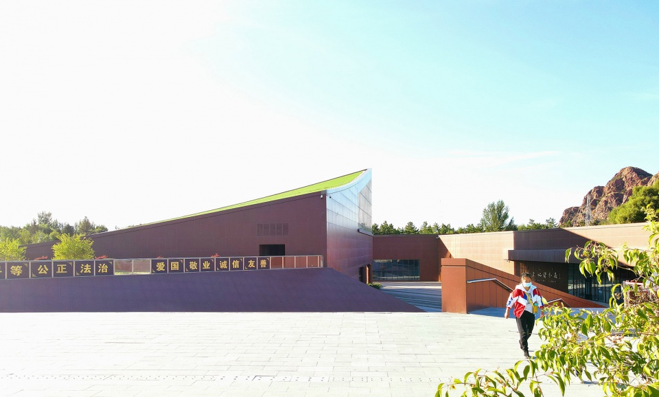 hongshan ehibition center by hzyly
