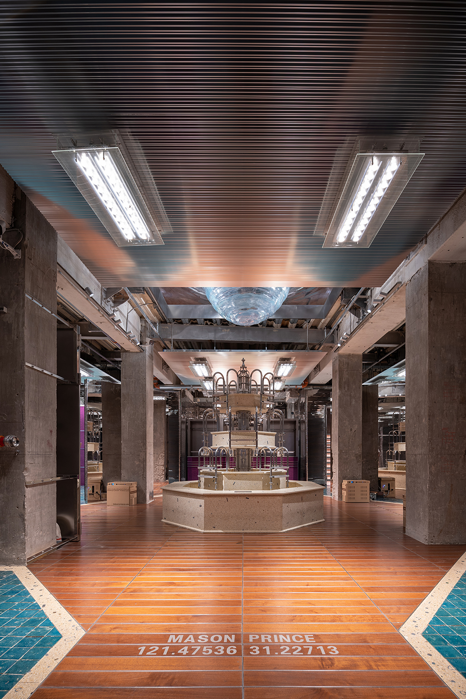 masonprince shanghai flagship store by tomo design