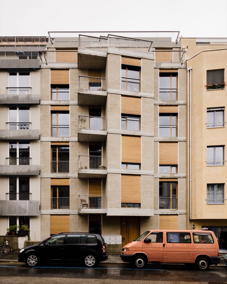Dirty Harry Residential Building by NEUME