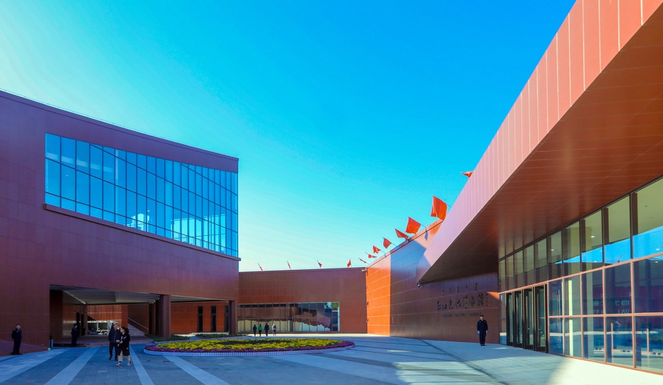 hongshan ehibition center by hzyly