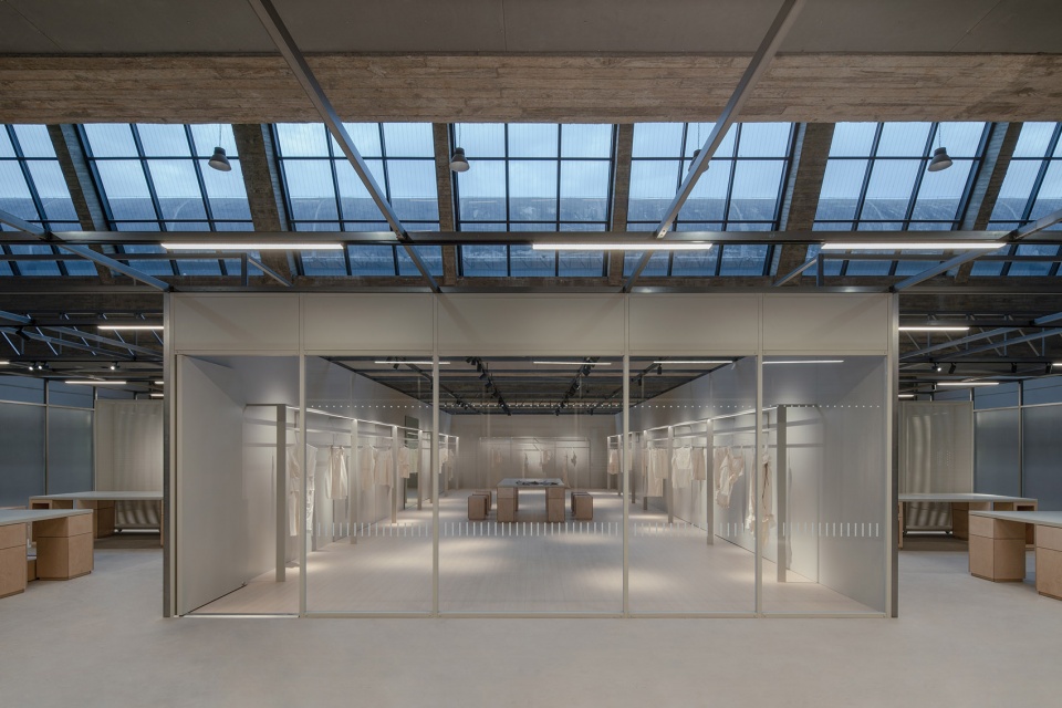 permanent exhibition hall by mas