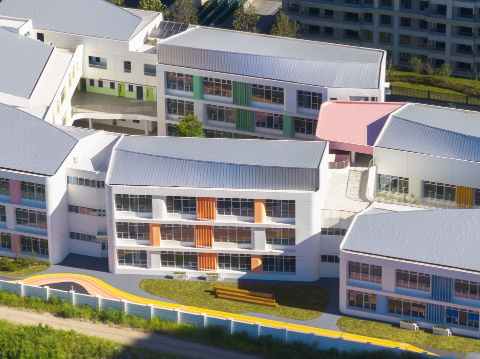 sky castle kindergarten by soft build architects