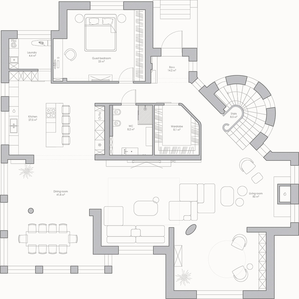 belgium house by sulina design