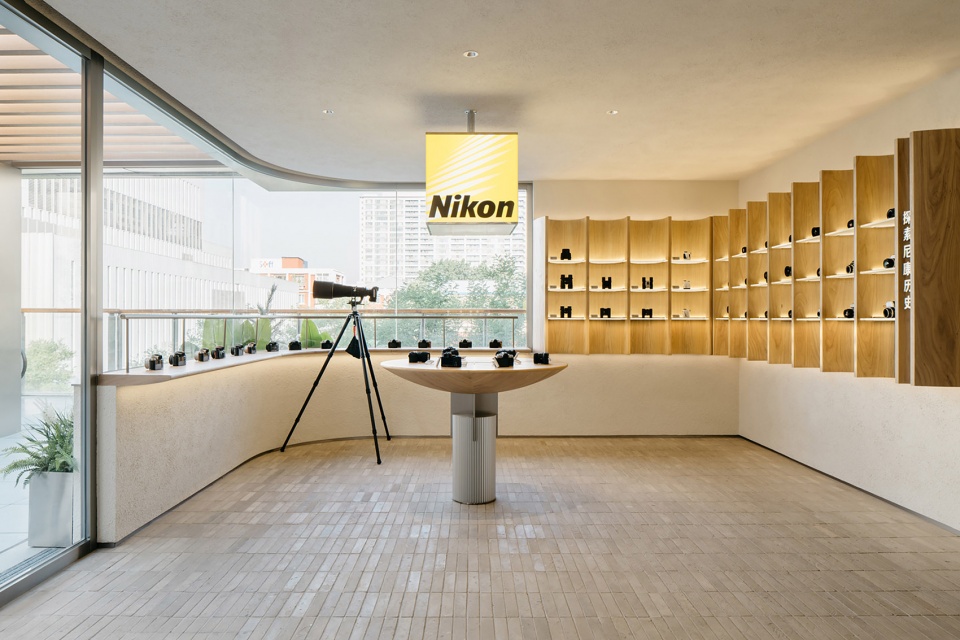 nikon beijing flagship by lukstudio