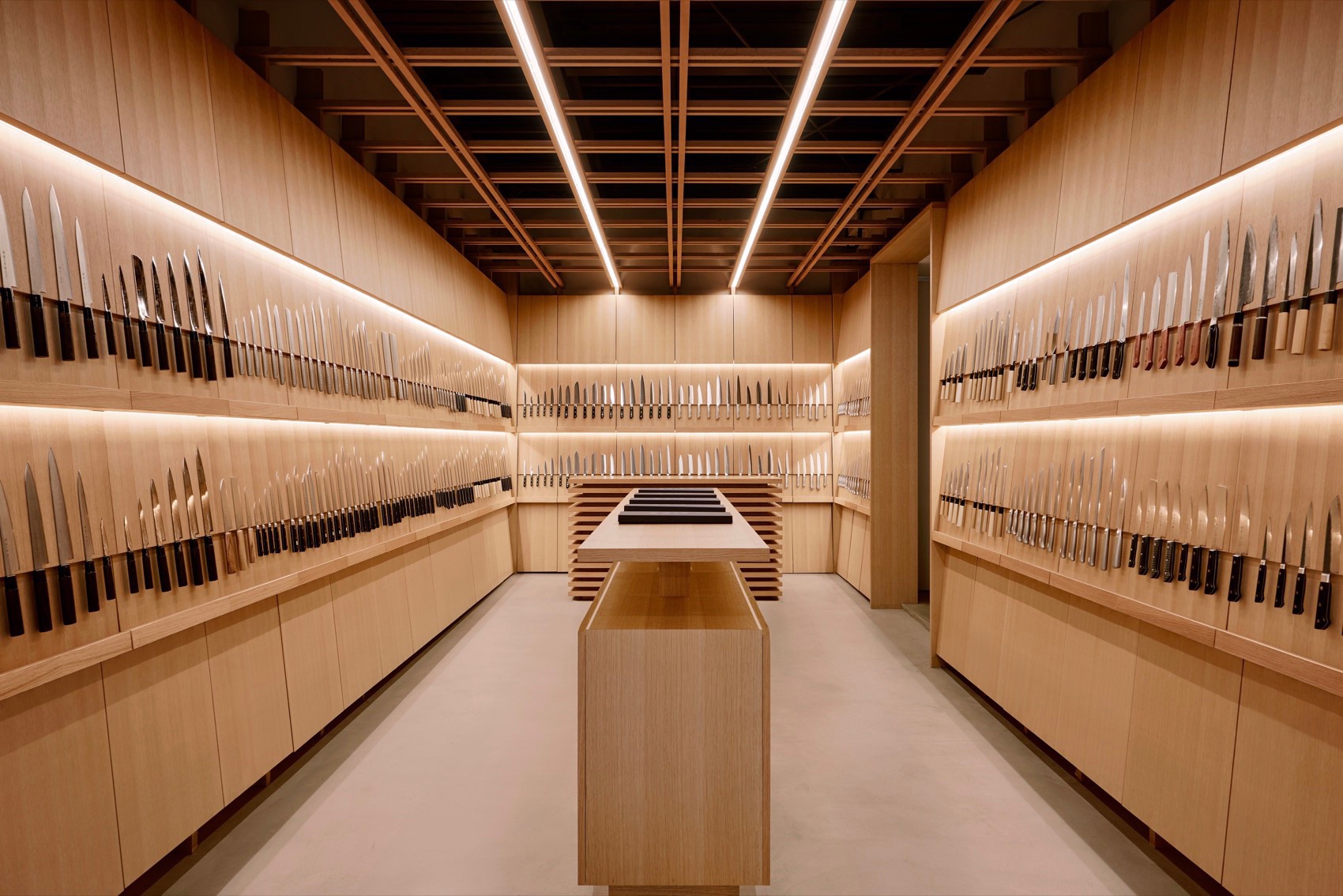 Tojiiro Design Tojiro Knife Gallery Osaka by KATATA YOSHIHITO DESIGN - 谷德设计网
