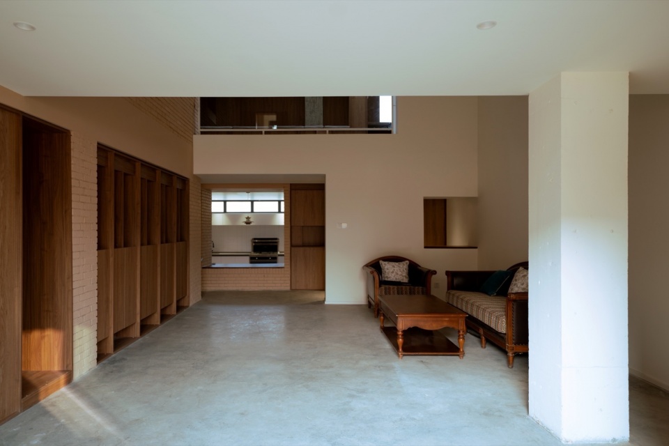 House between the walls