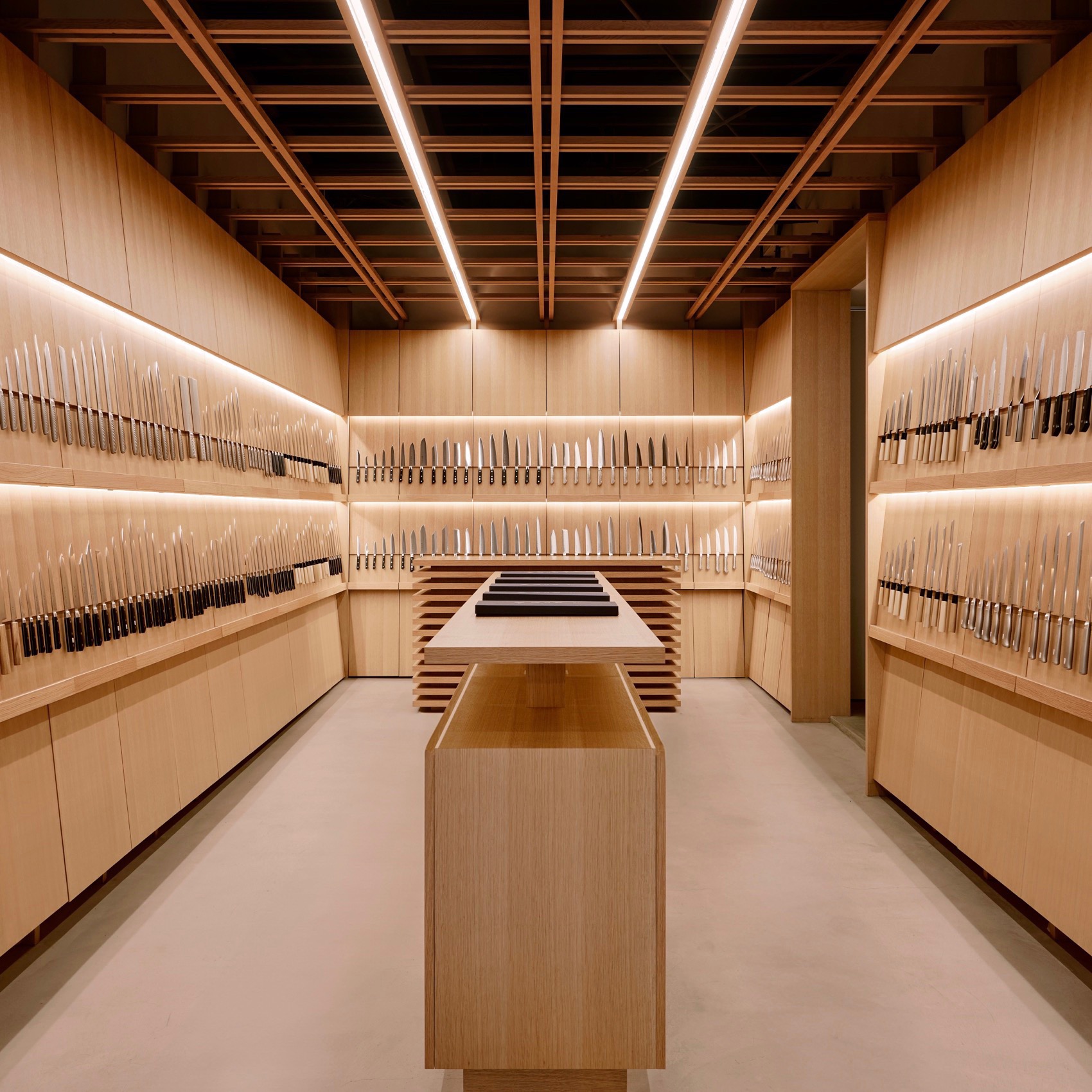 Tojiiro Design Tojiro Knife Gallery Osaka by KATATA YOSHIHITO DESIGN - 谷德设计网