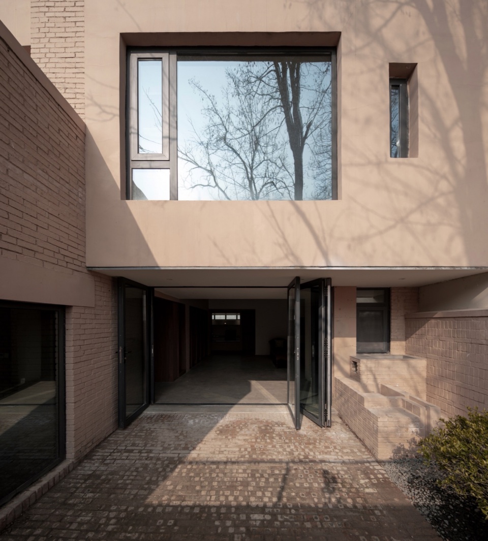 House between the walls