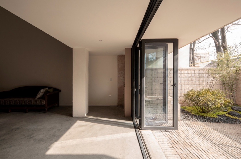 House between the walls