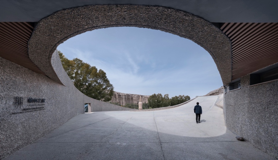 Gansu Guazhou Yulin Grottoes Visitor Reception Center by 9 Town Design Studio for Urban Architecture