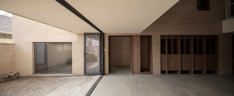 House between the walls