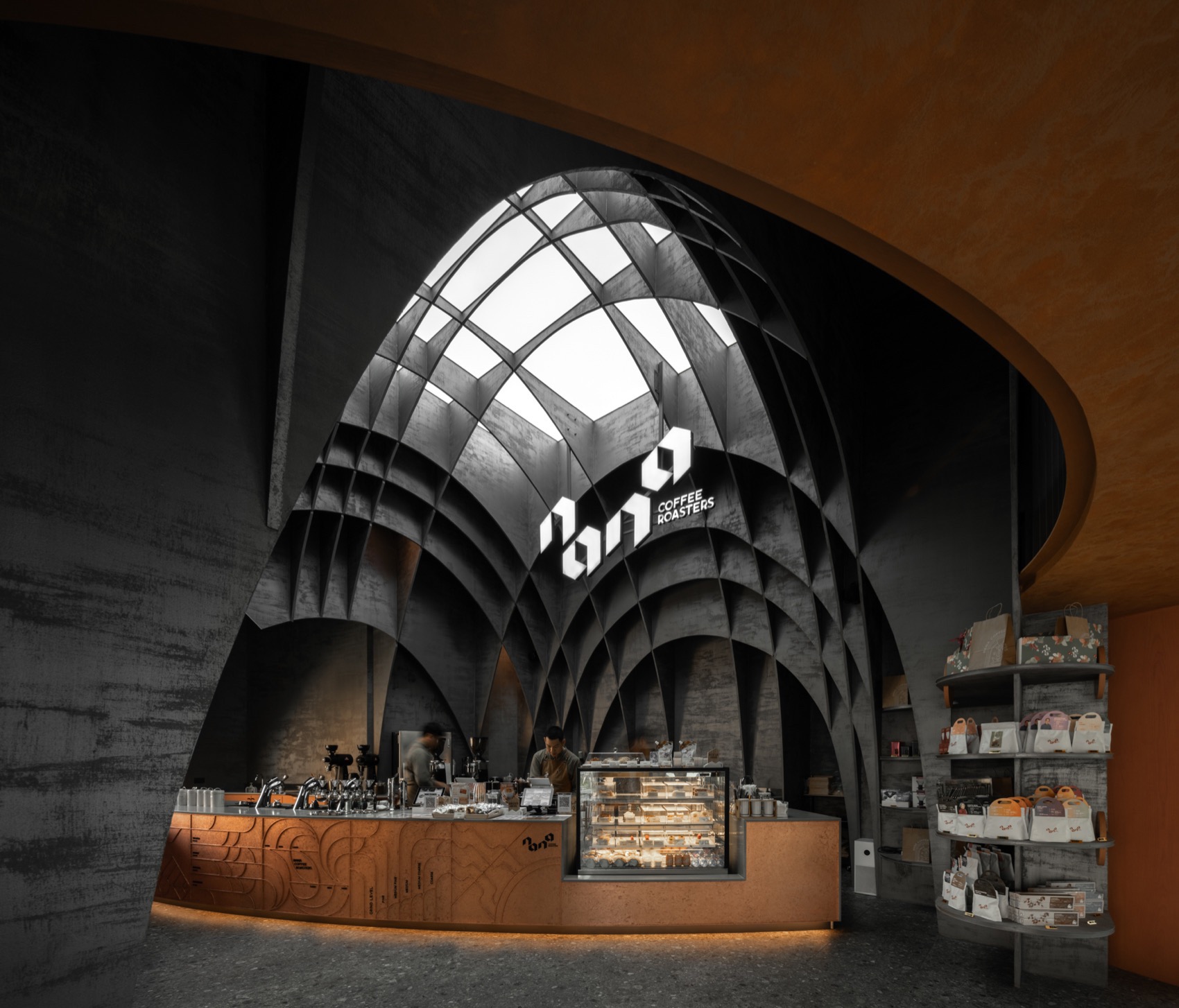 Nana Coffee Roasters by IDIN Architects - 谷德设计网