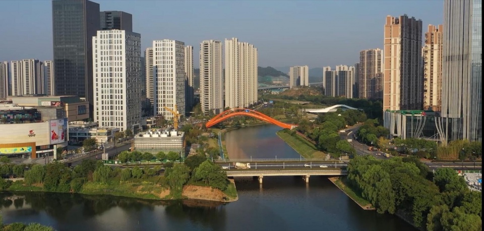 South Tiaoxi Landscape Corridor Bridge Design