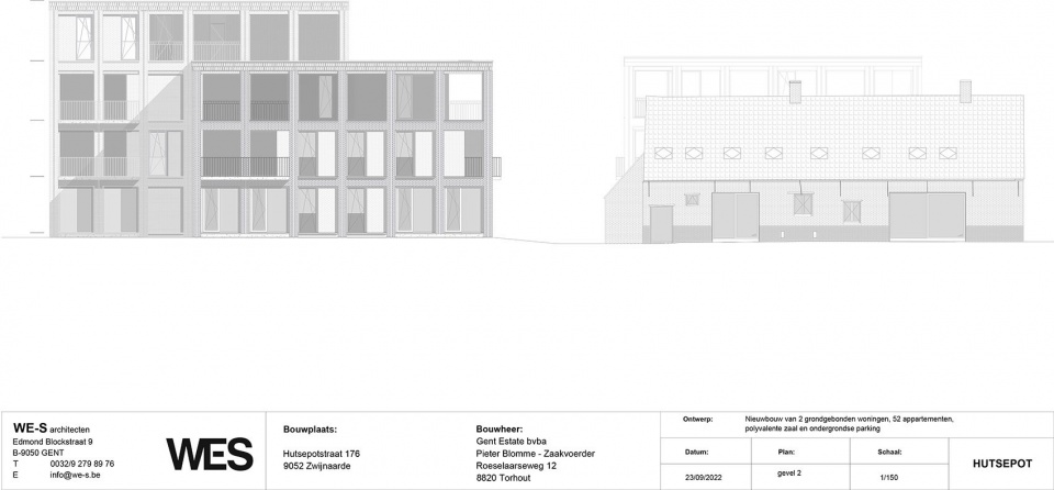 Hutsepotstraat 54 apartments by WE S architects