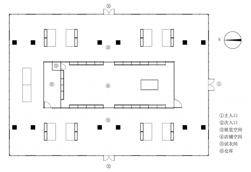 permanent exhibition hall by mas