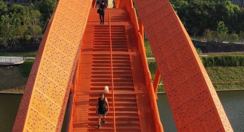 South Tiaoxi Landscape Corridor Bridge Design