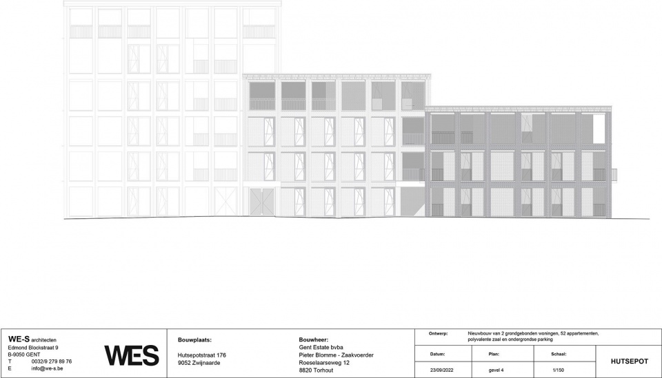 Hutsepotstraat 54 apartments by WE S architects