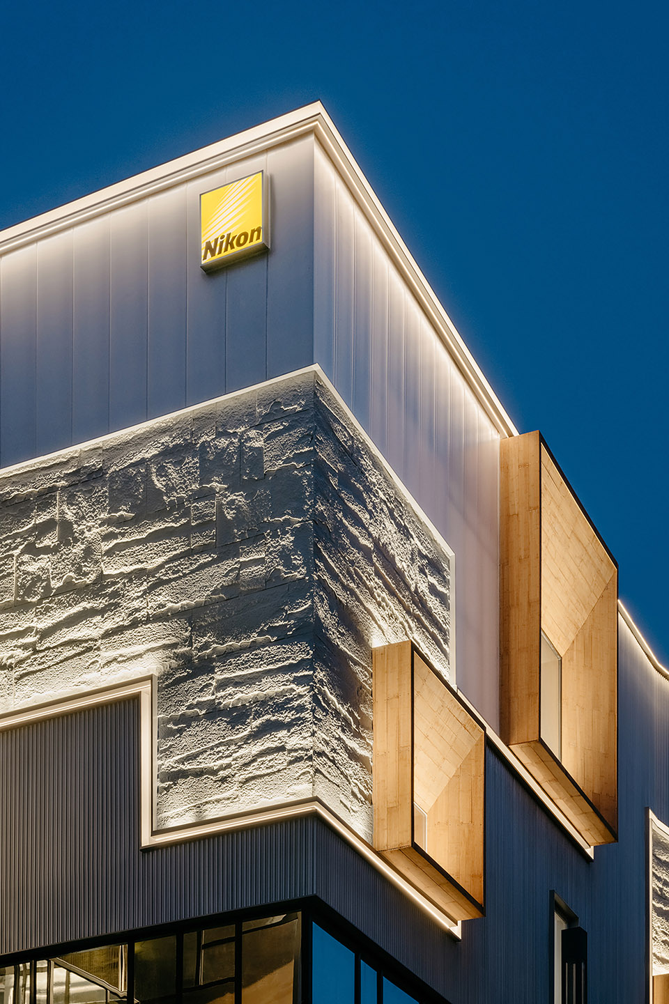 nikon beijing flagship by lukstudio