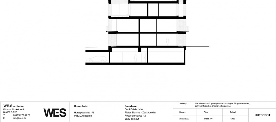 Hutsepotstraat 54 apartments by WE S architects