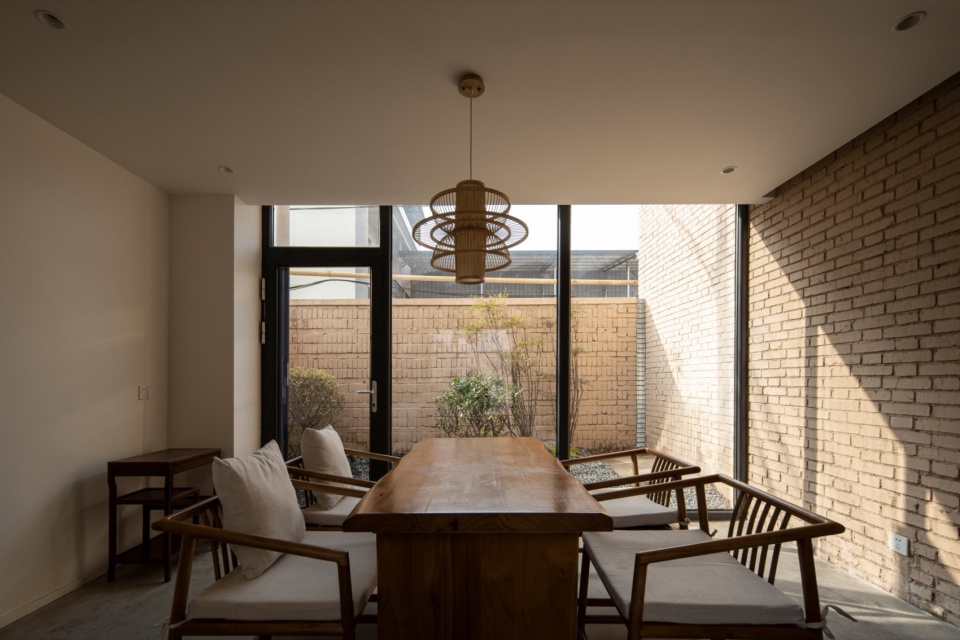 House between the walls