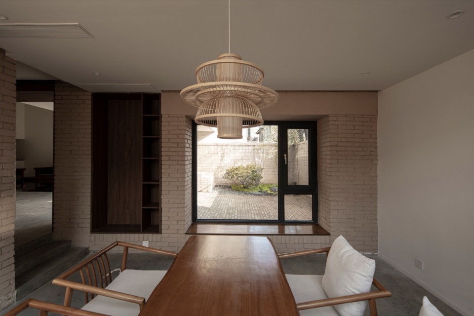 House between the walls