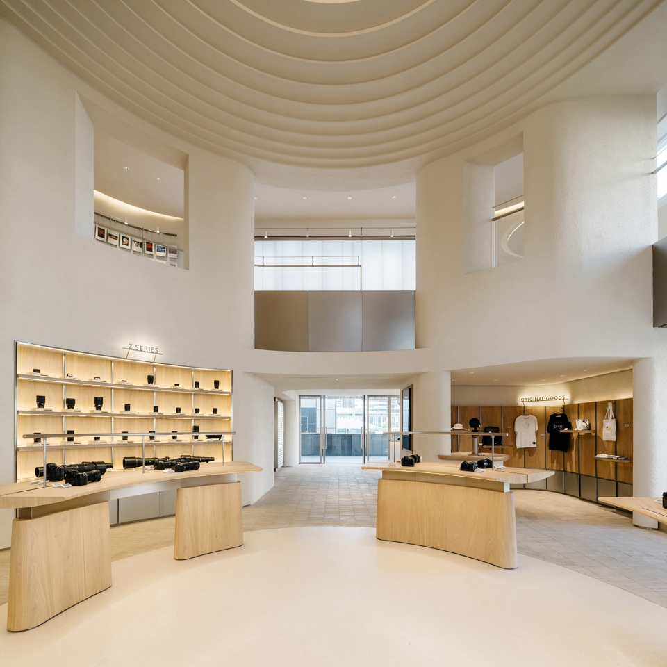 nikon beijing flagship by lukstudio