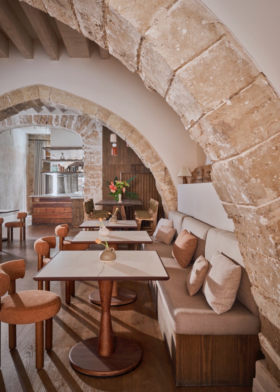 Interiors For Posada Terra Santa by Rockwell Group