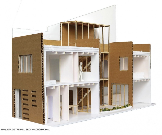 103rav new row house in sabadell by vallribera arquitectes