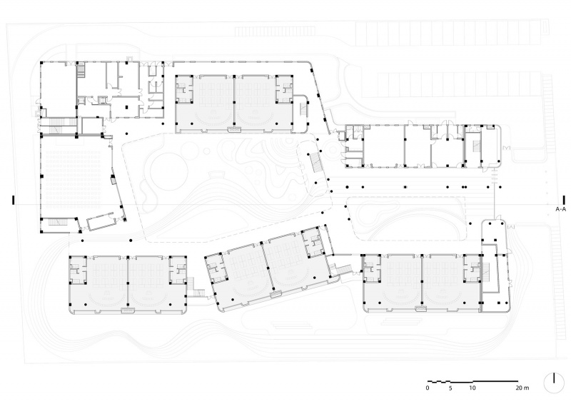 sky castle kindergarten by soft build architects