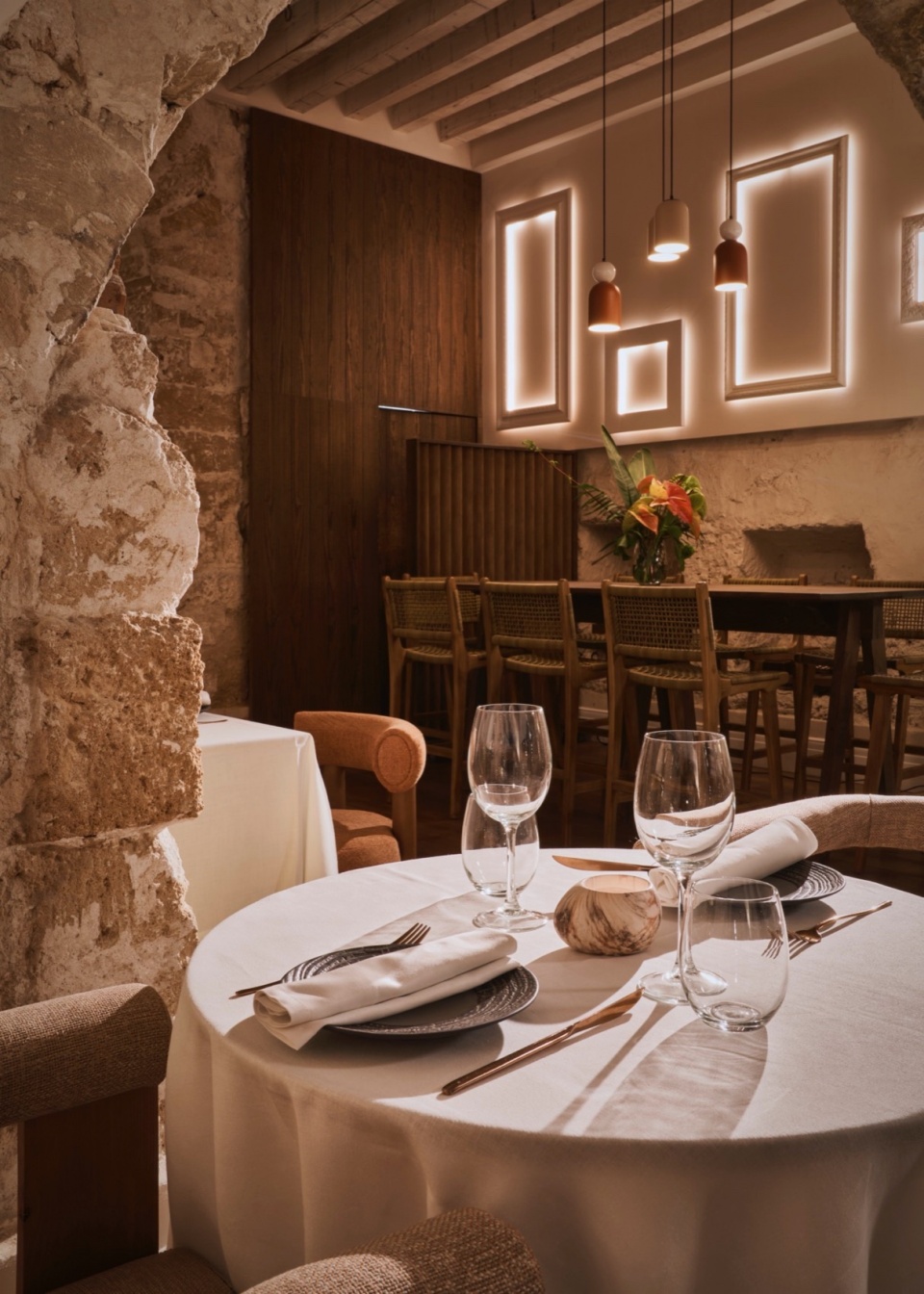 Interiors For Posada Terra Santa by Rockwell Group