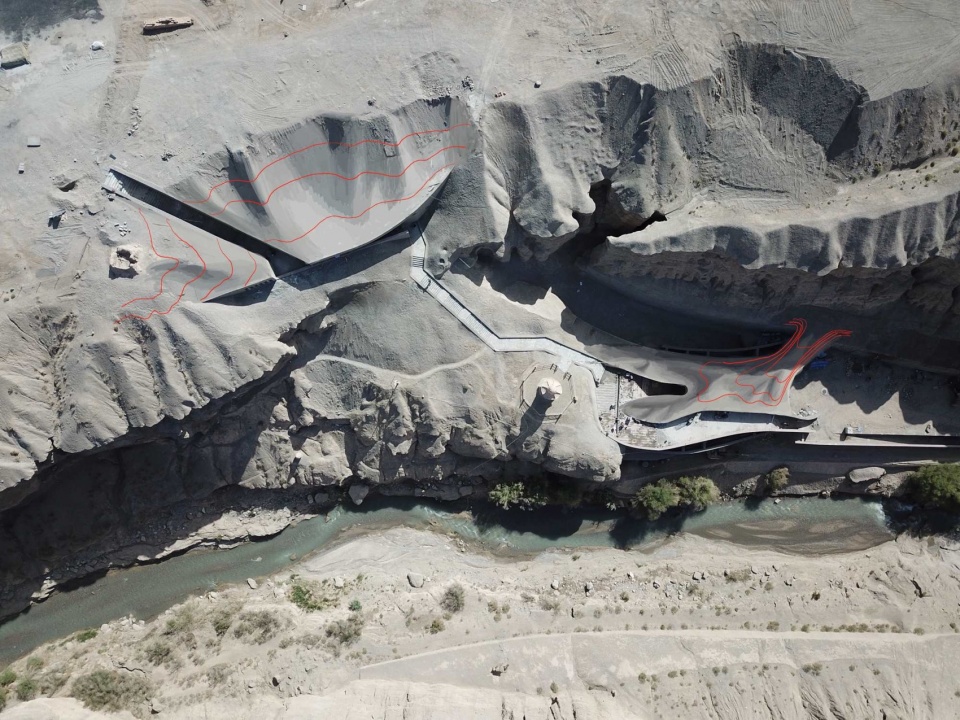 Gansu Guazhou Yulin Grottoes Visitor Reception Center by 9 Town Design Studio for Urban Architecture
