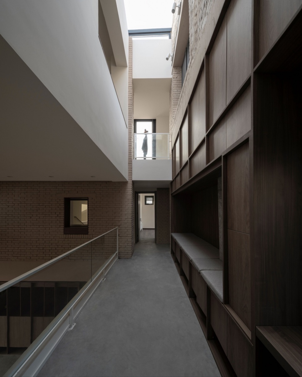 House between the walls