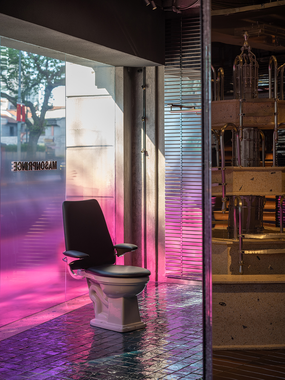 masonprince shanghai flagship store by tomo design