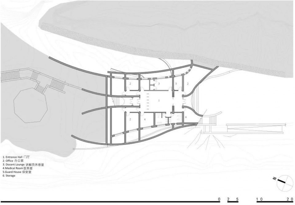 Gansu Guazhou Yulin Grottoes Visitor Reception Center by 9 Town Design Studio for Urban Architecture