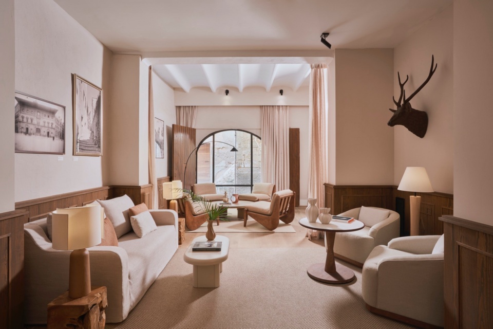 Interiors For Posada Terra Santa by Rockwell Group