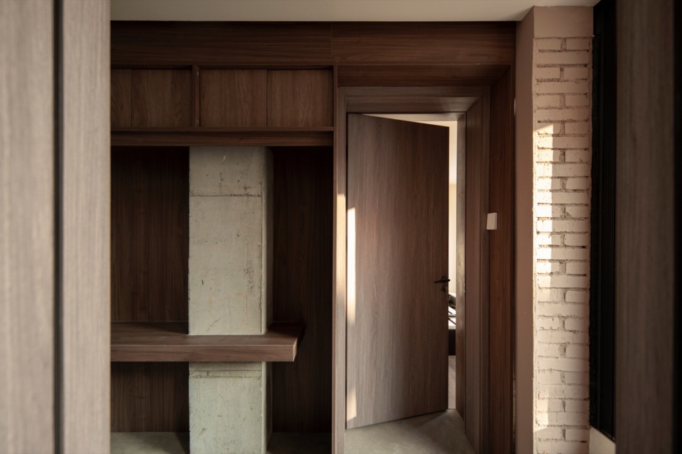 House between the walls