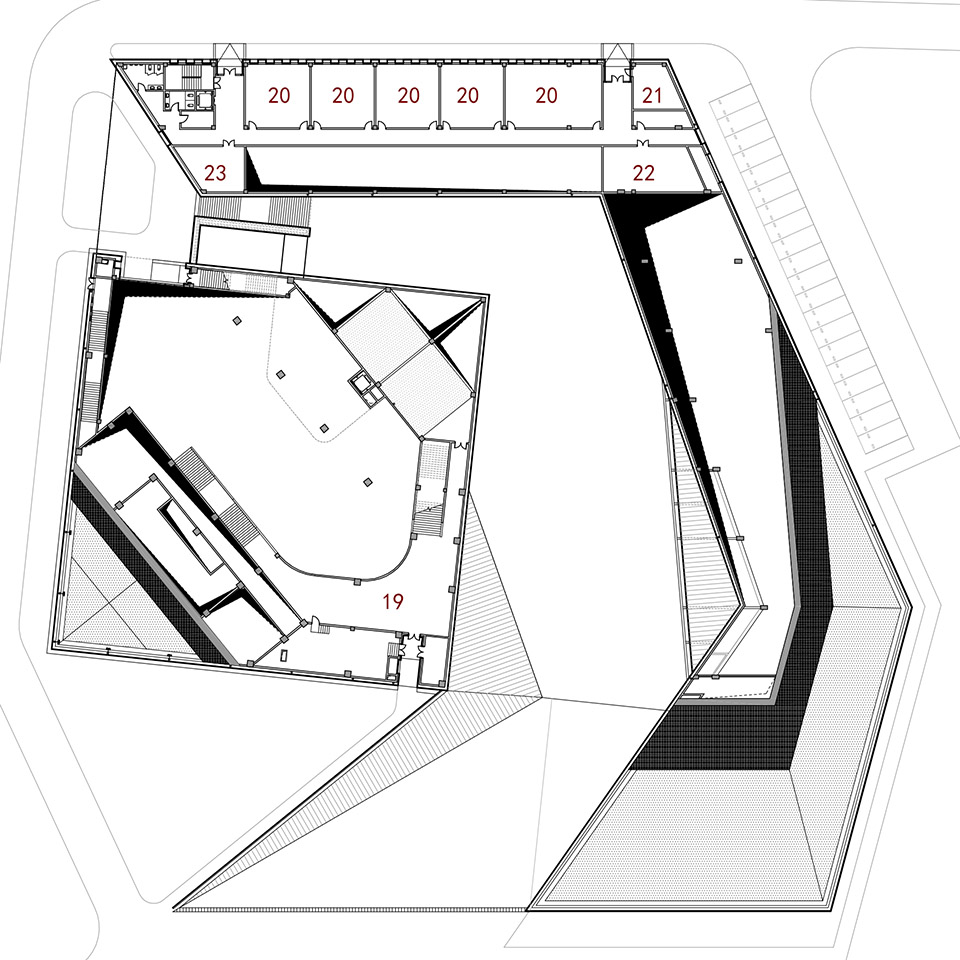 hongshan ehibition center by hzyly